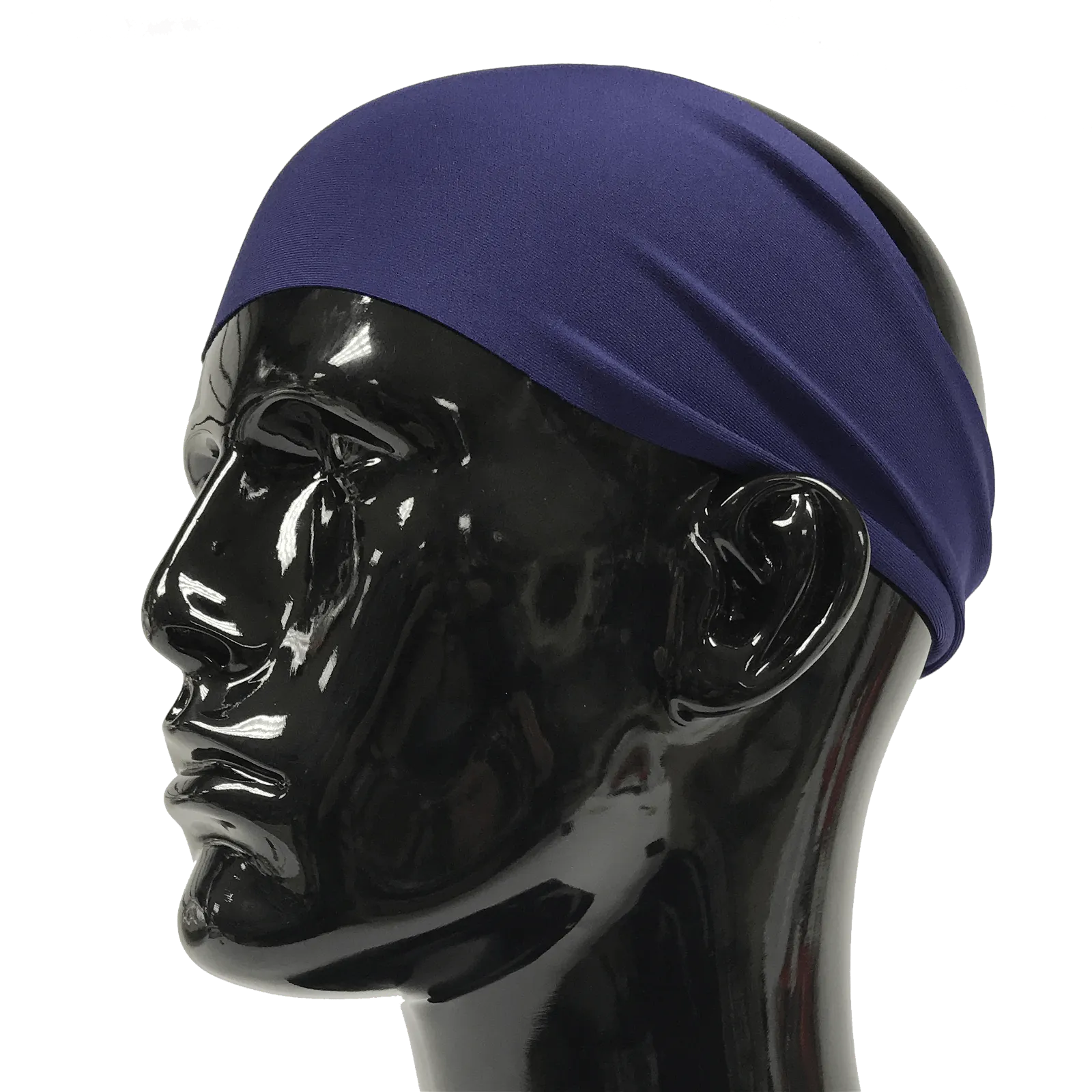 Headbands for Men and Women - Mens Sweatband & Sports Headband Moisture Wicking Workout Sweatbands for Running, Cross Training, Yoga and Bike Helmet Friendly