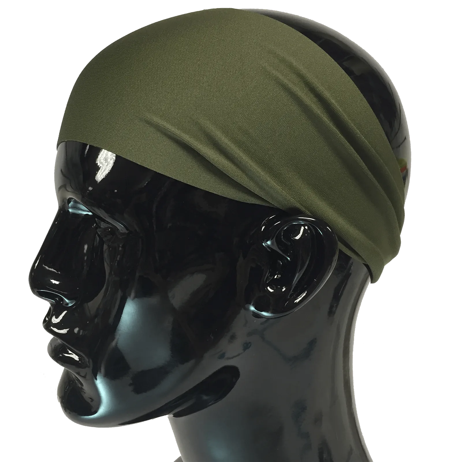 Headbands for Men and Women - Mens Sweatband & Sports Headband Moisture Wicking Workout Sweatbands for Running, Cross Training, Yoga and Bike Helmet Friendly