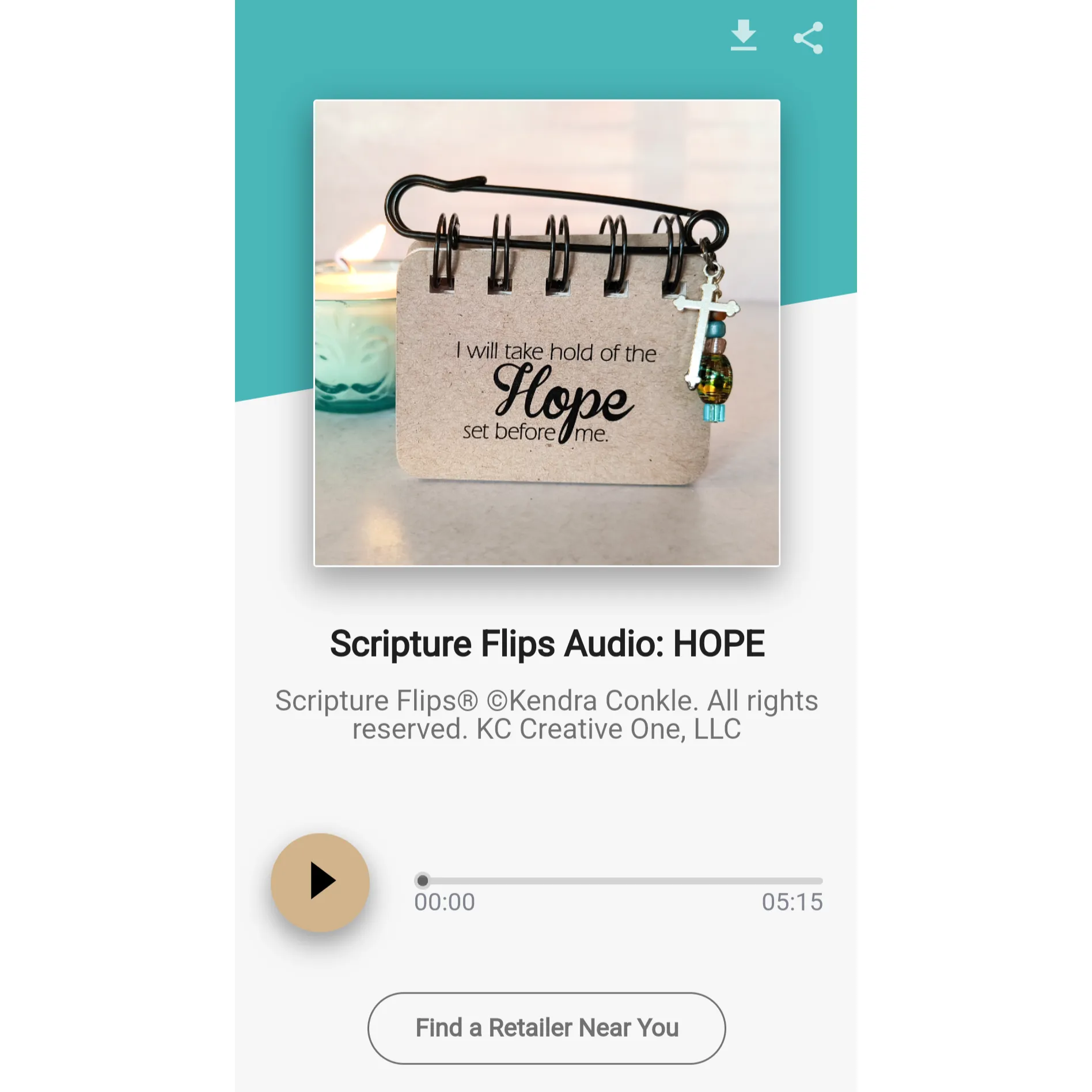 Hope 20-Minute Candle/Flip Bundle