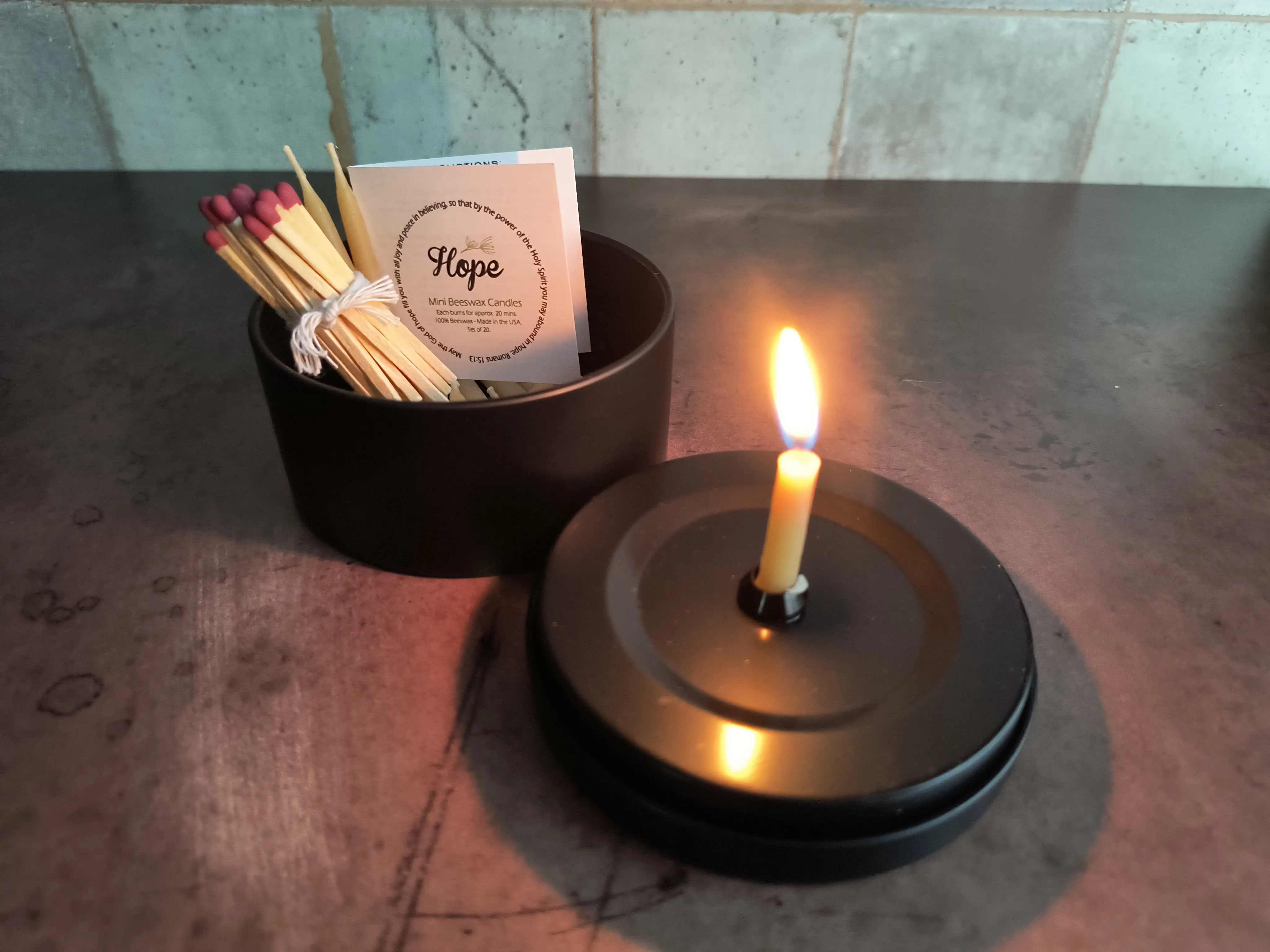 Hope 20-Minute Candle/Flip Bundle
