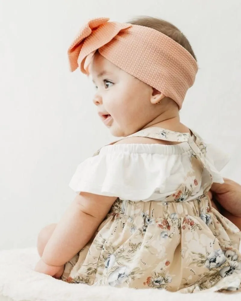 Isla Flutter Sleeve Leotard - White as Snow
