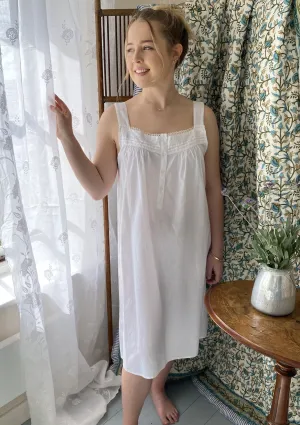 Jane with white embroidery