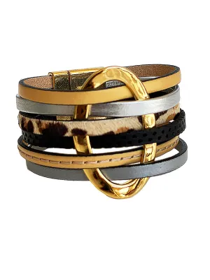 JULIETA LEOPARD BRACELET