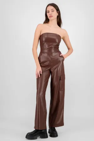 Jumpsuit cargo liso