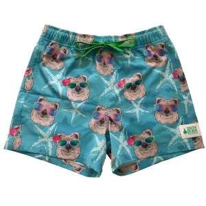 Kids Stretchy Trunks: Quok-Star