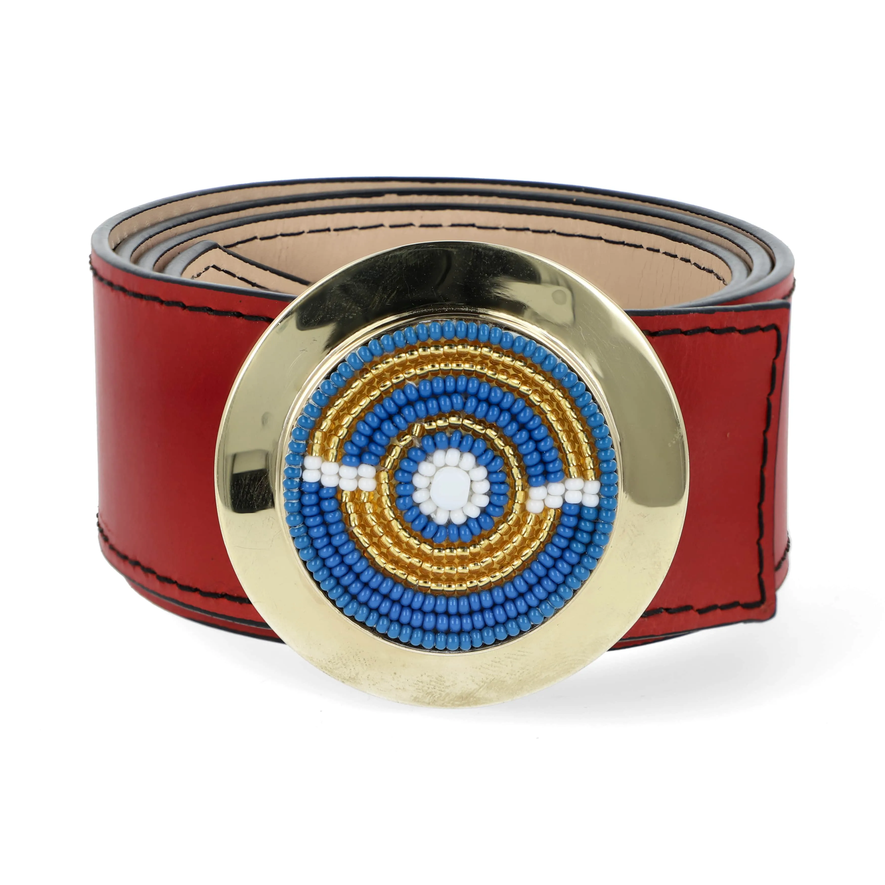 KILIFI BELT WIDE RED