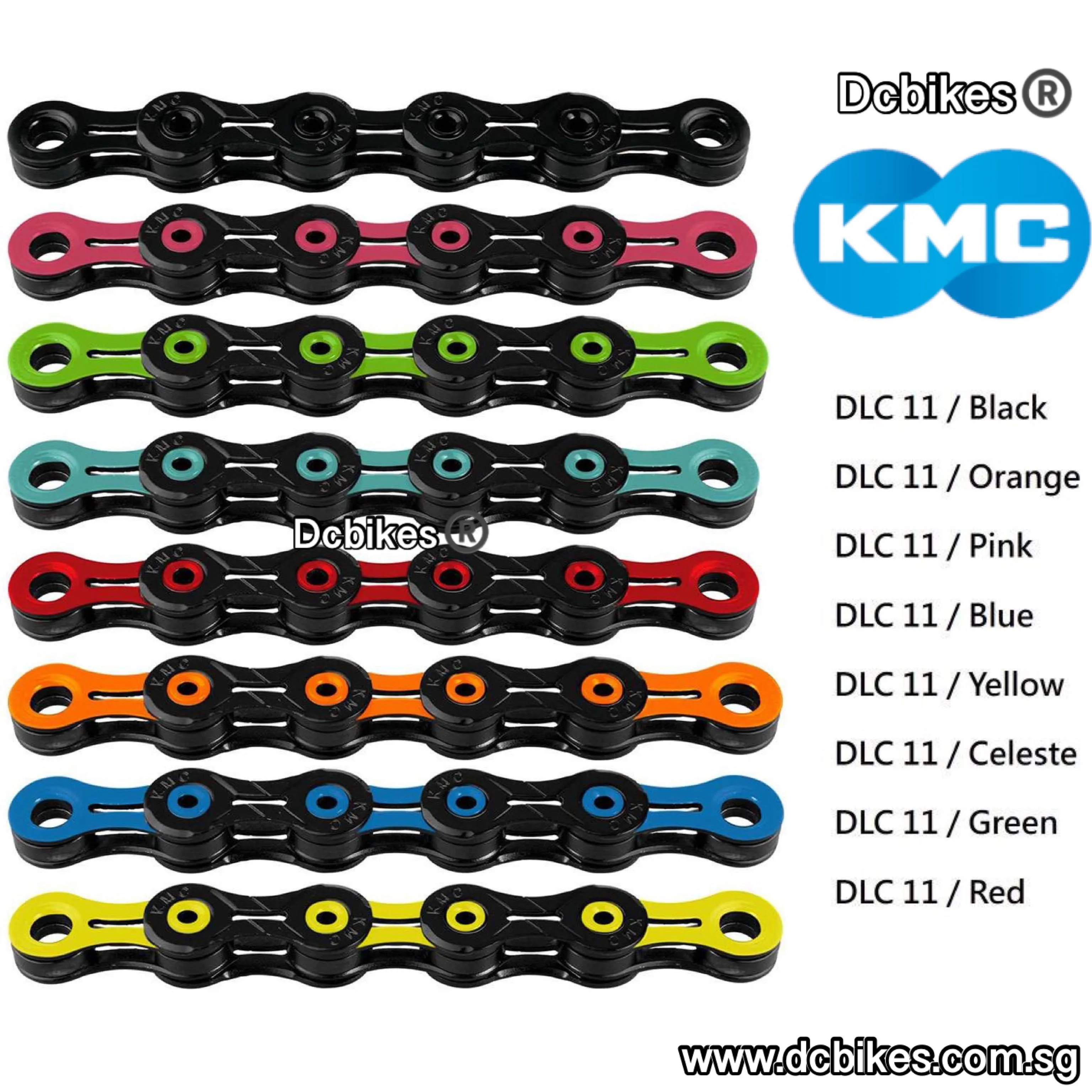 KMC X11 DLC 11 Speed 118 Chain   Missing Link