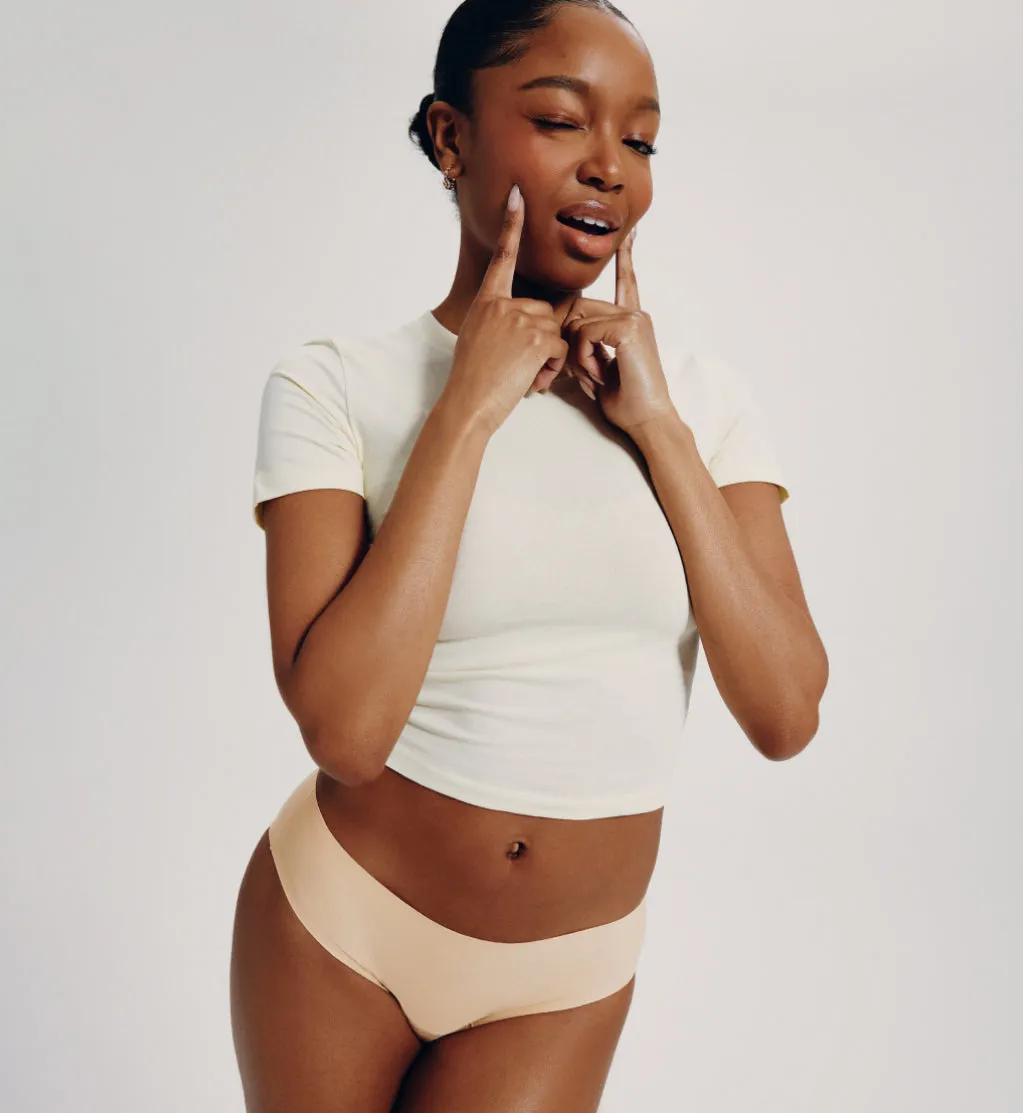 Leakproof UltraThin No-Show Underwear Bikini (4-Pack Item)