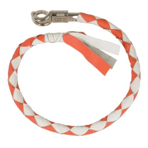 Leather "Get Back" Whip for Motorcycles
