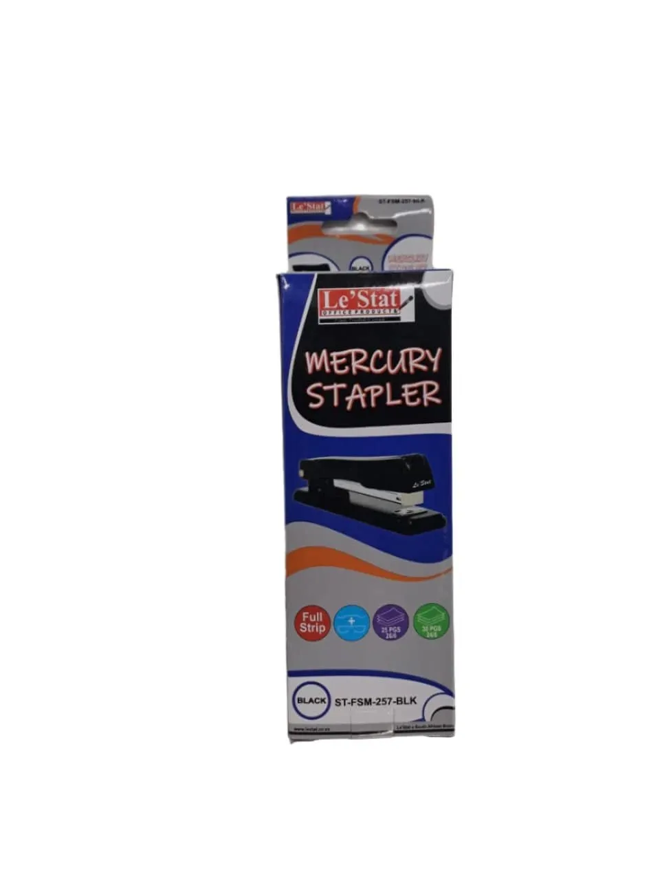 Le'Stat Mecury Stapler Metal Black ST-FSM-257-BLK