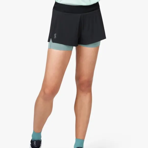 LIKE NEW! ON Running Short 3” Black