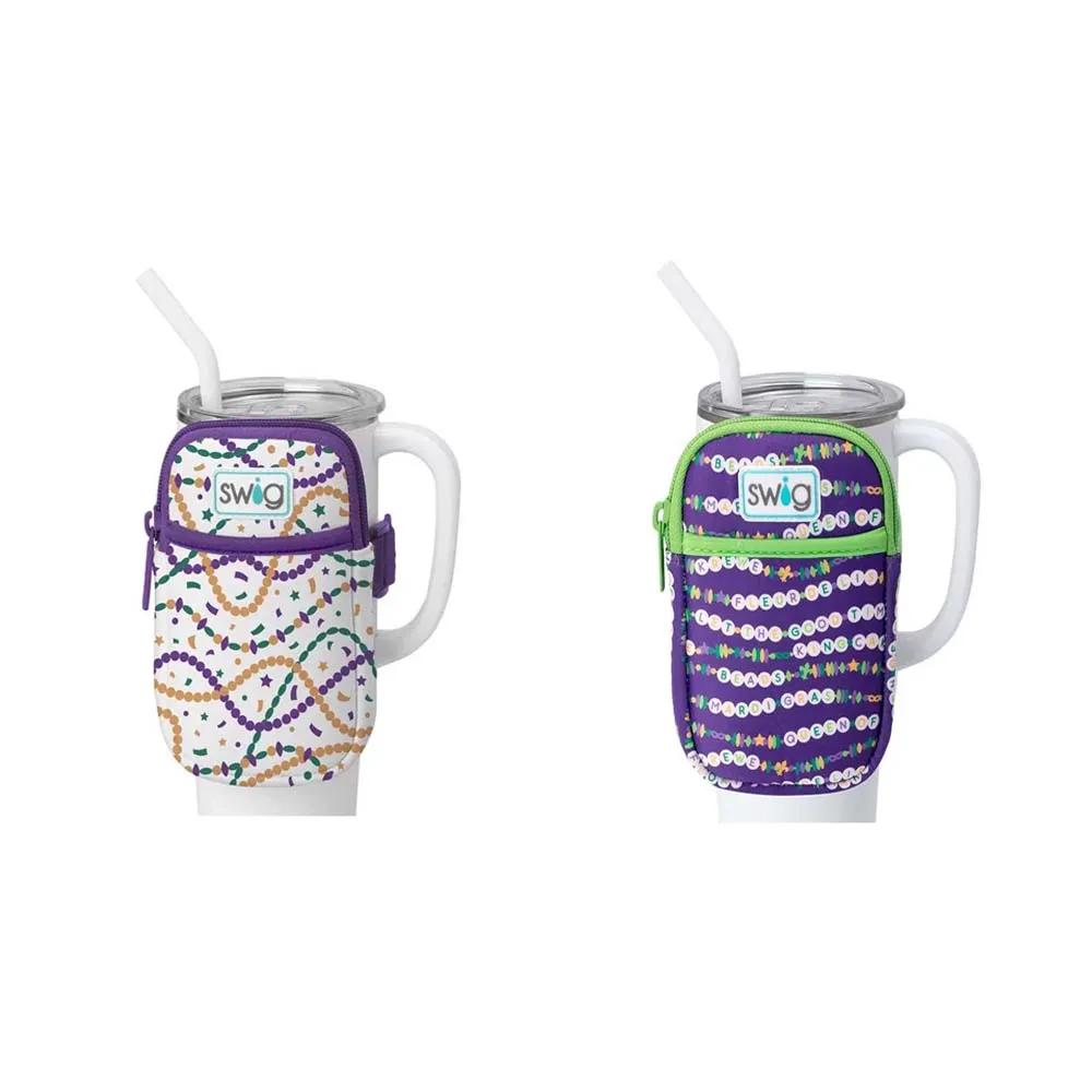 Mardi Gras Mega Mug Pouch 2 designs