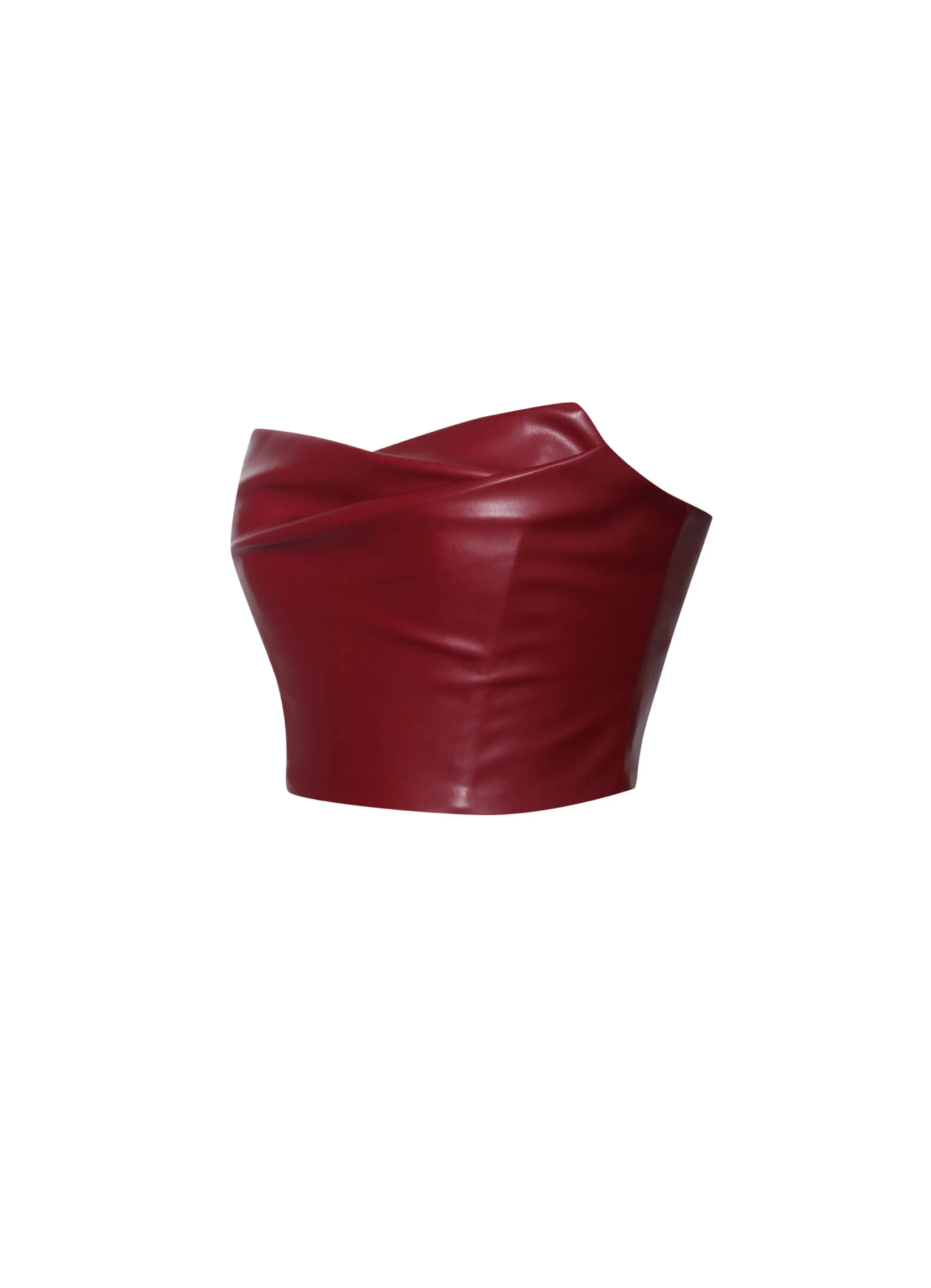 Margiela | Burgundy Vegan Leather Set