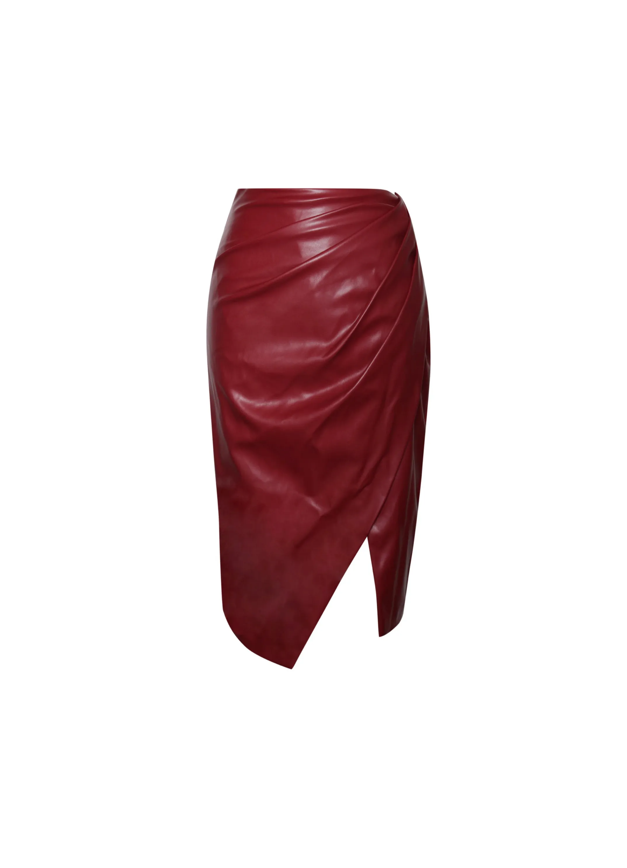 Margiela | Burgundy Vegan Leather Set