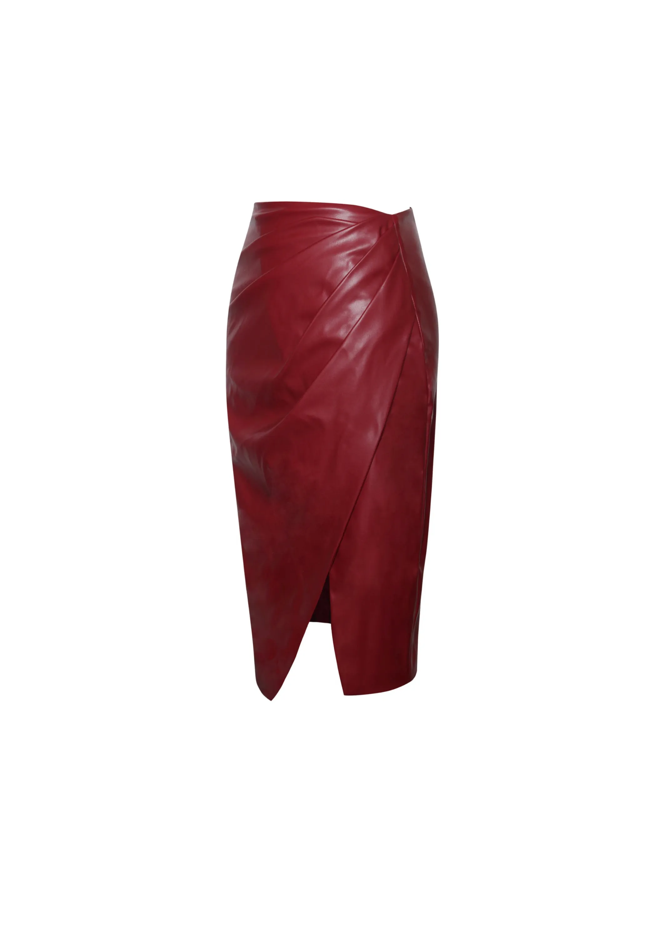 Margiela | Burgundy Vegan Leather Set