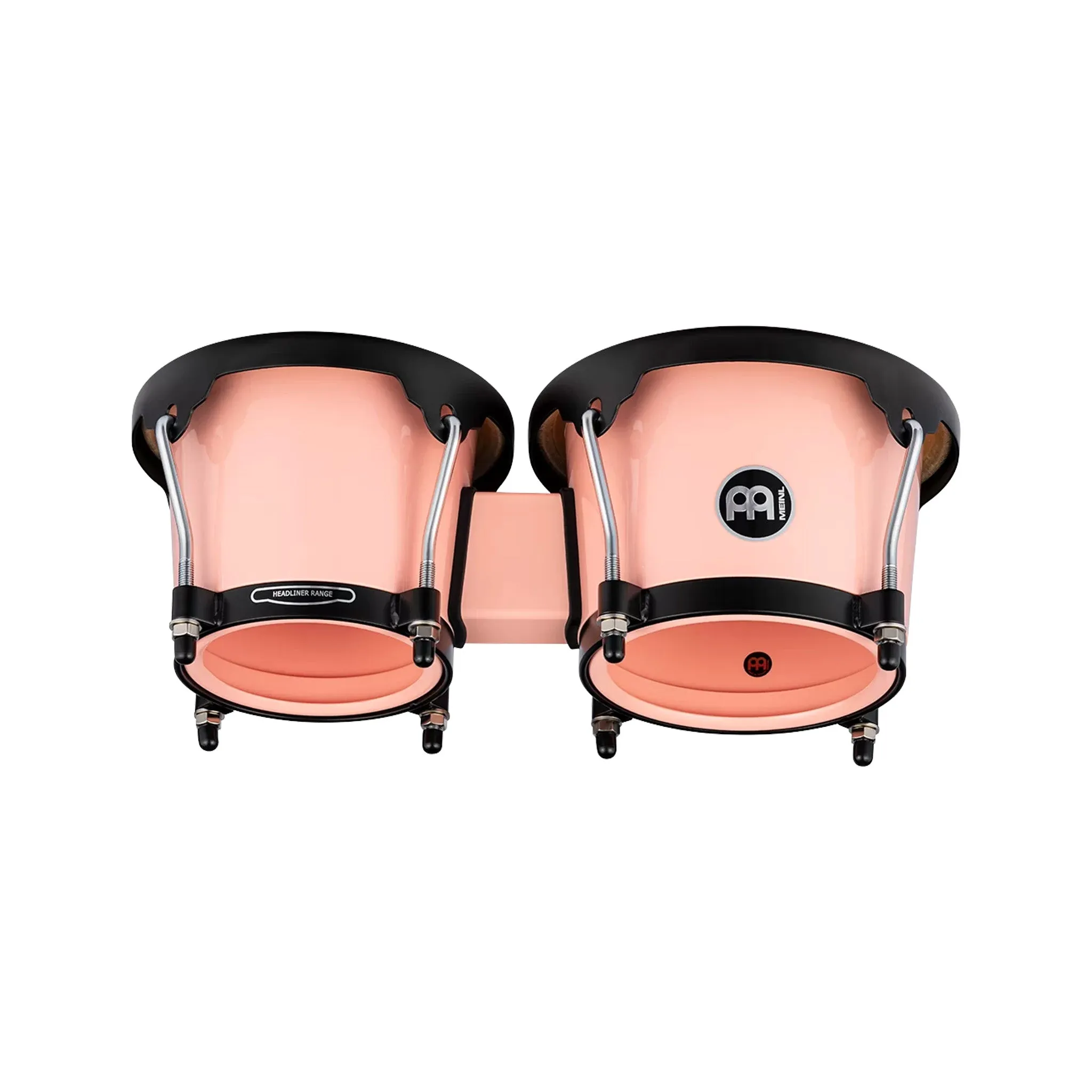 MEINL Percussion HB50FP 6.5inch   7.5inch Journey Series ABS Bongo, Flamingo Pink