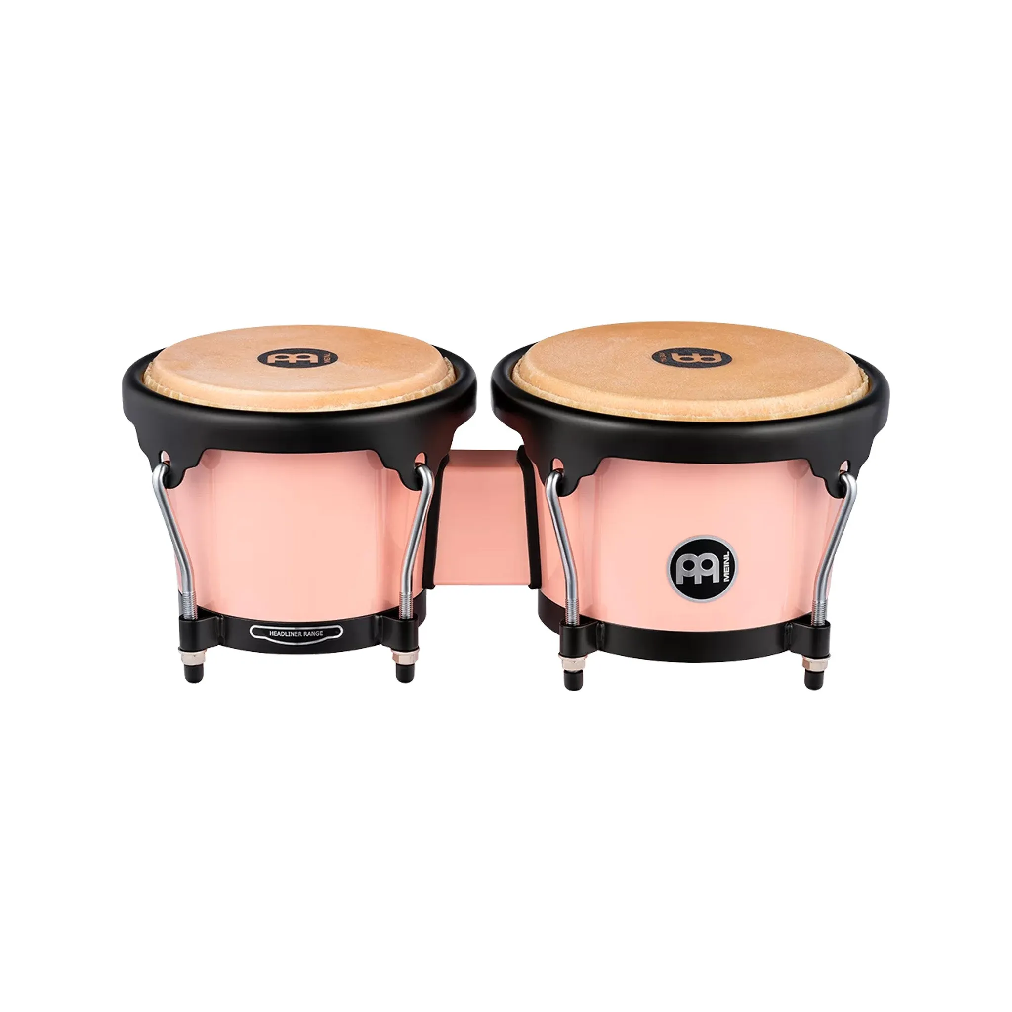 MEINL Percussion HB50FP 6.5inch   7.5inch Journey Series ABS Bongo, Flamingo Pink