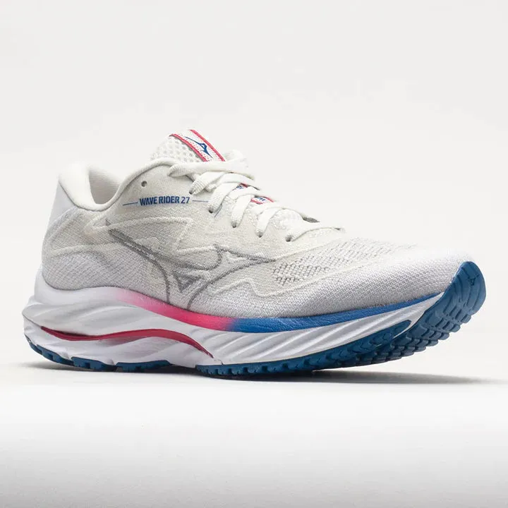 Mizuno Women's Wave Rider 27 - White/Ultimate Gray/Papyrus