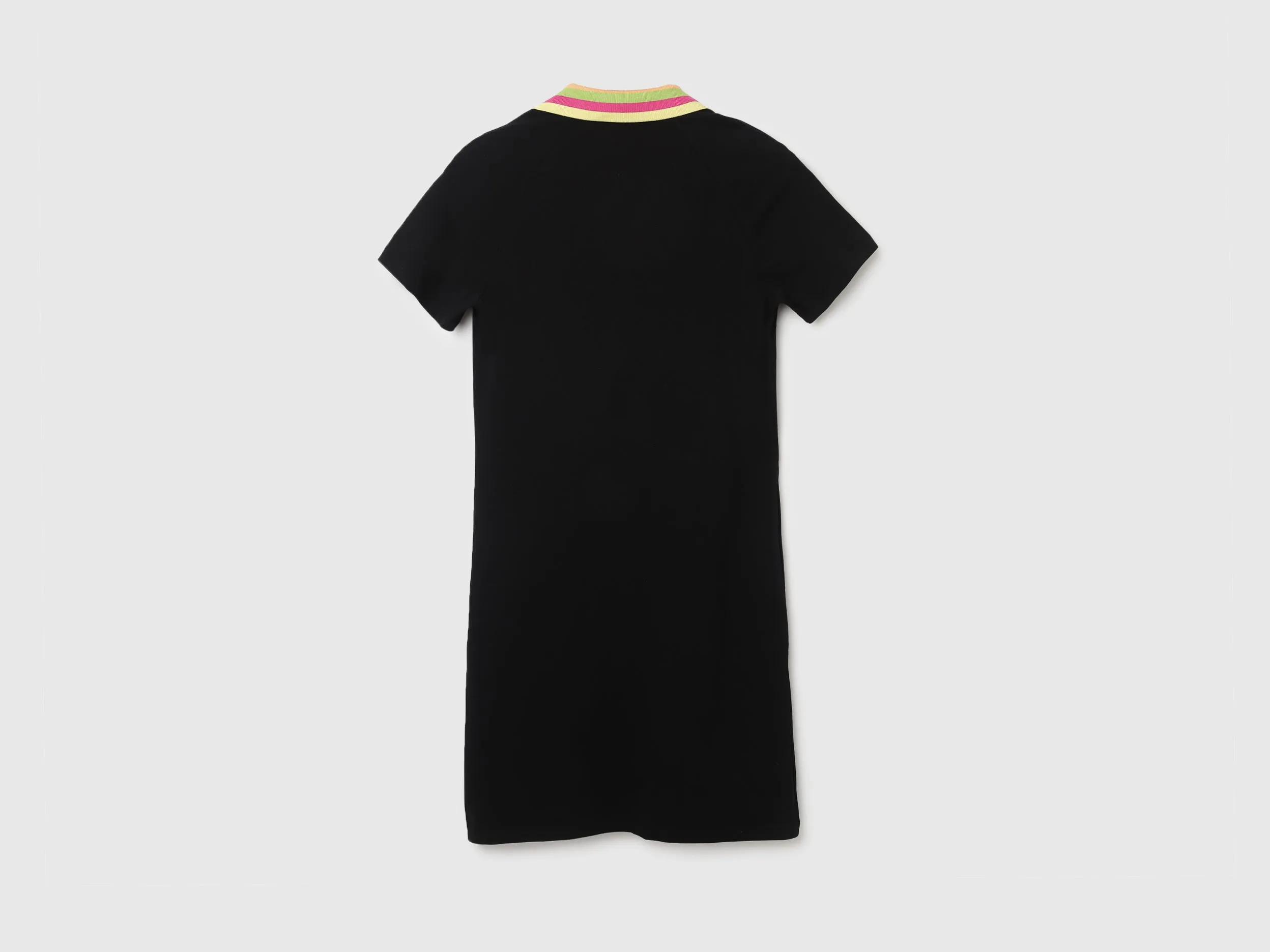 Monotone Slim Fit Polo Shirt Dress