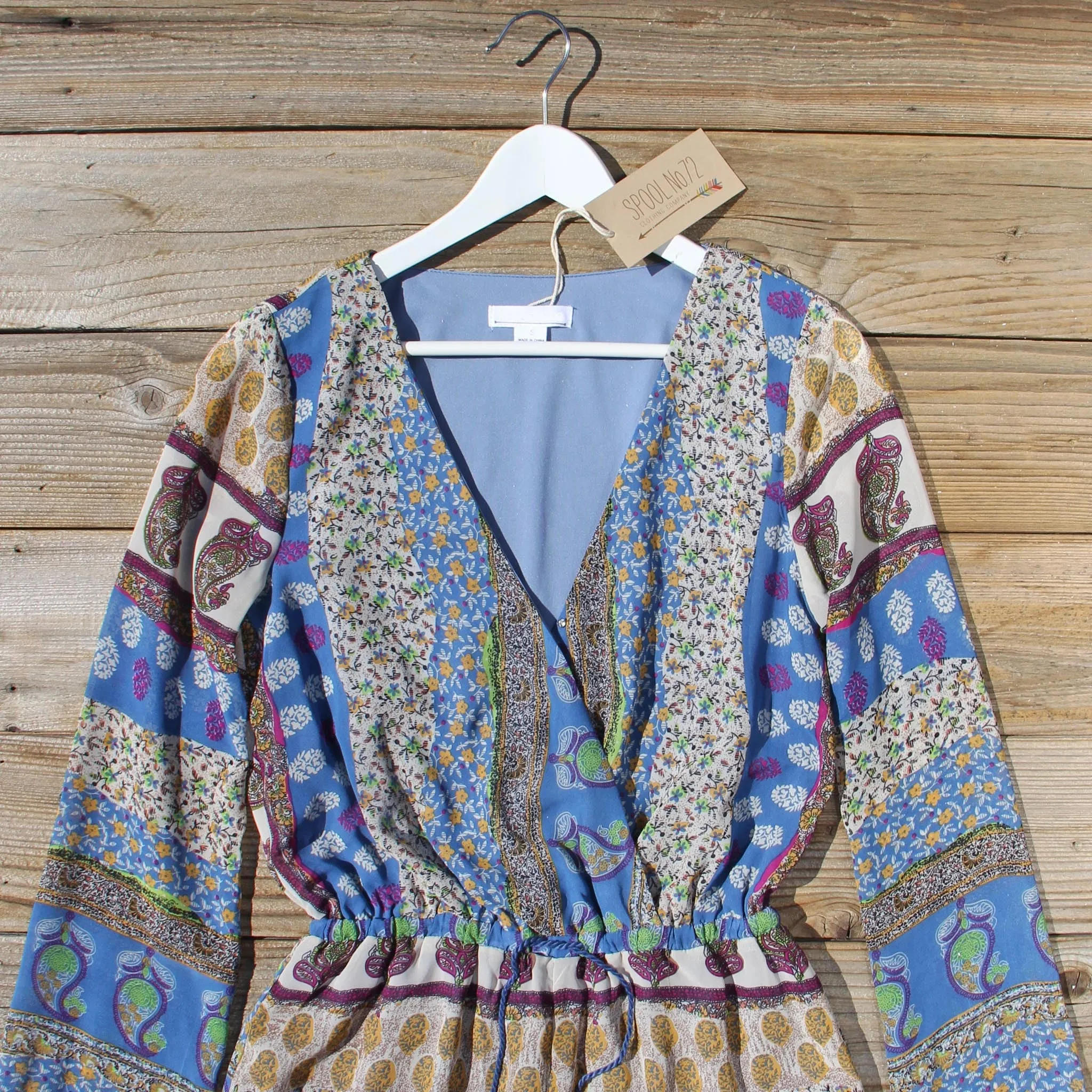 Mykonos Sands Romper in Blue
