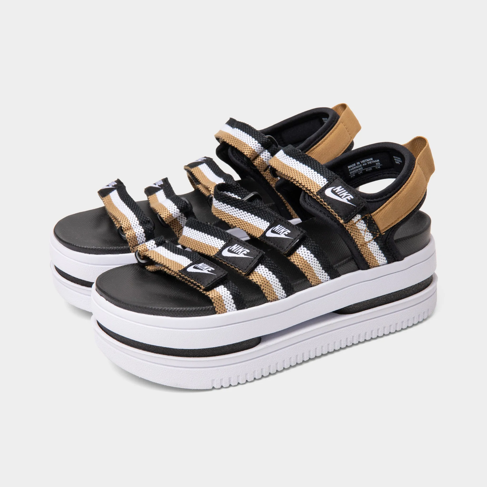 Nike Women's Icon Classic Black / Metallic Gold - White
