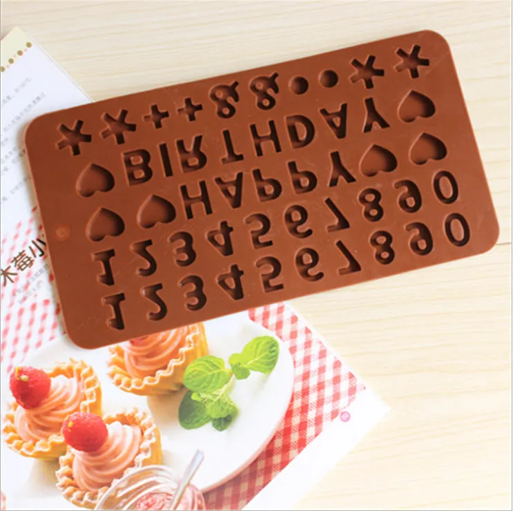 Numbers Silicone Mold Food Grade for Cake Making or Resin Craft L040