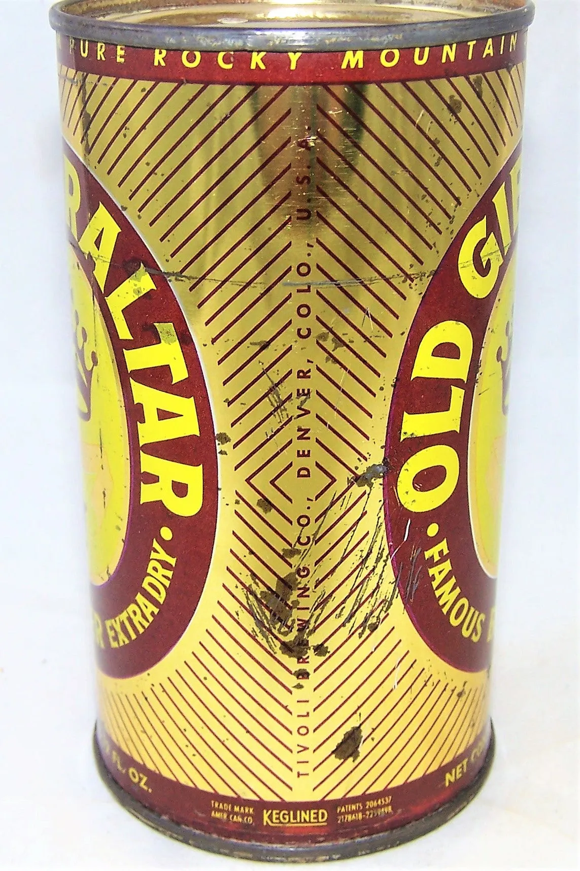 Old Gibraltar Beer (Tivoli), USBC 107-01, Grade 1-