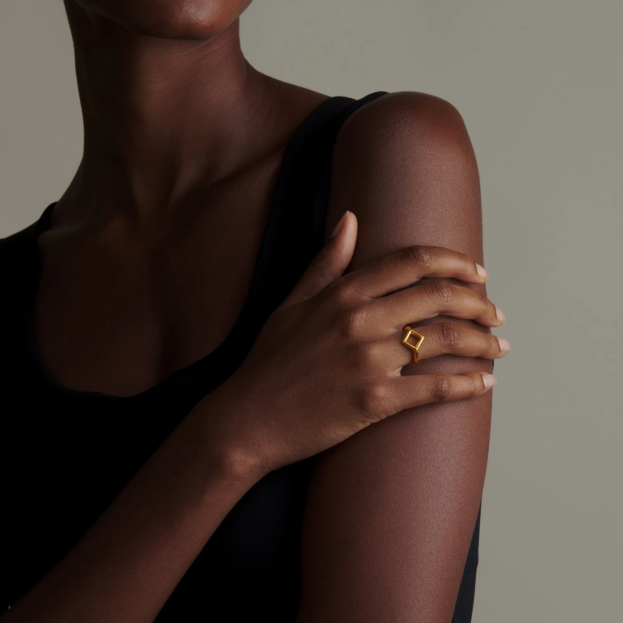 Open Diamond Ring