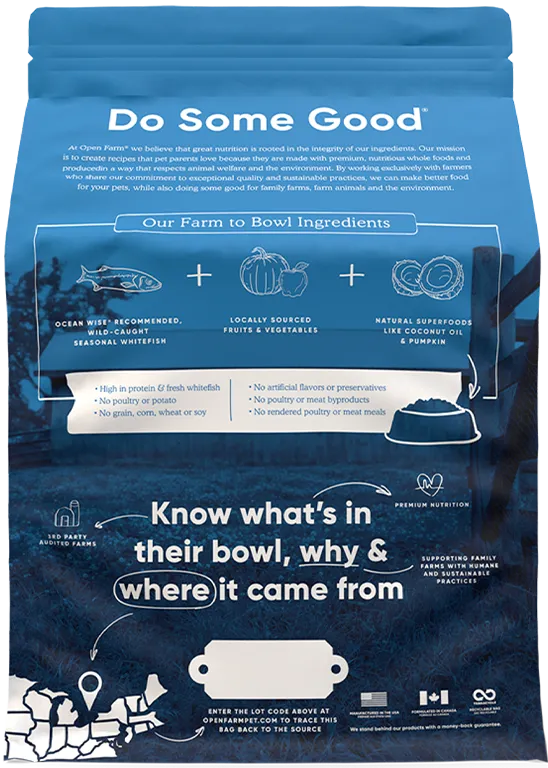Open Farm Catch-of-the-Season Whitefish Dry Cat Food