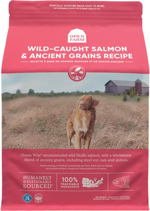 Open Farm Wild-Caught Salmon & Ancient Grains Dry Dog Food