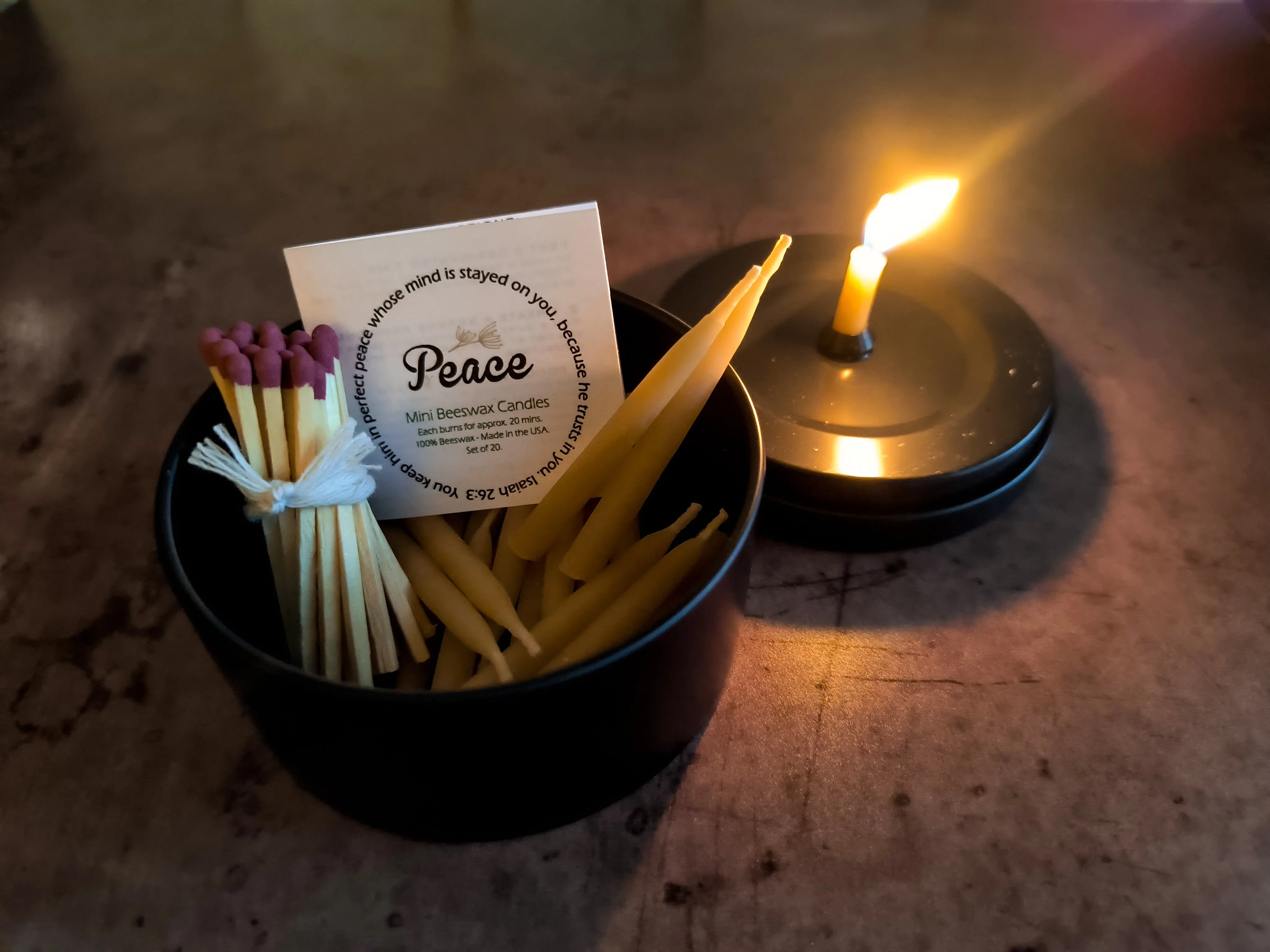 Peace 20-Minute Candle Bundle