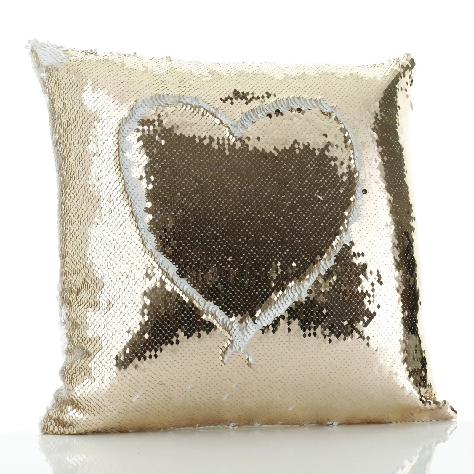 Personalised Sequin Cushion with Welcoming Text and Climbing Mum and Baby Sloths