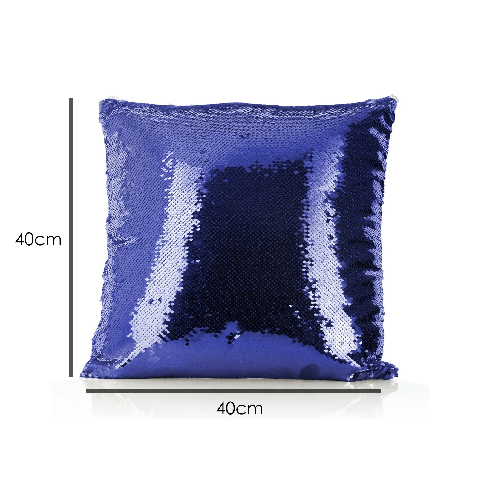 Personalised Sequin Cushion with Welcoming Text and Climbing Mum and Baby Sloths