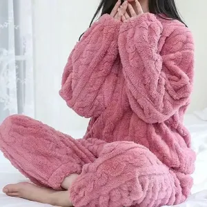 Plush Loungewear Set | Ultra-Soft & Warm | Cozy Relaxed Fit