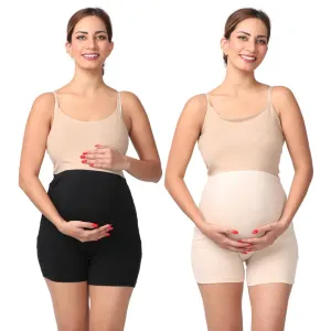 Pregnancy Undershorts | Perfect Length | Skin Friendly | 2-Pack