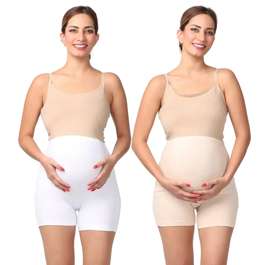 Pregnancy Undershorts | Perfect Length | Skin Friendly | 2-Pack