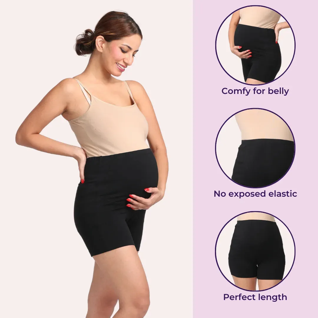 Pregnancy Undershorts | Perfect Length | Skin Friendly | 2-Pack