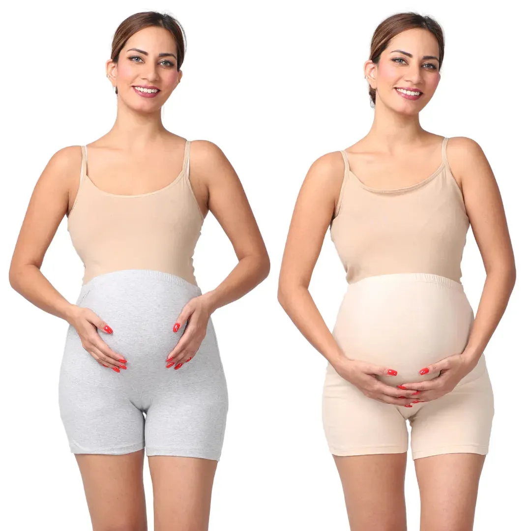 Pregnancy Undershorts | Perfect Length | Skin Friendly | 2-Pack
