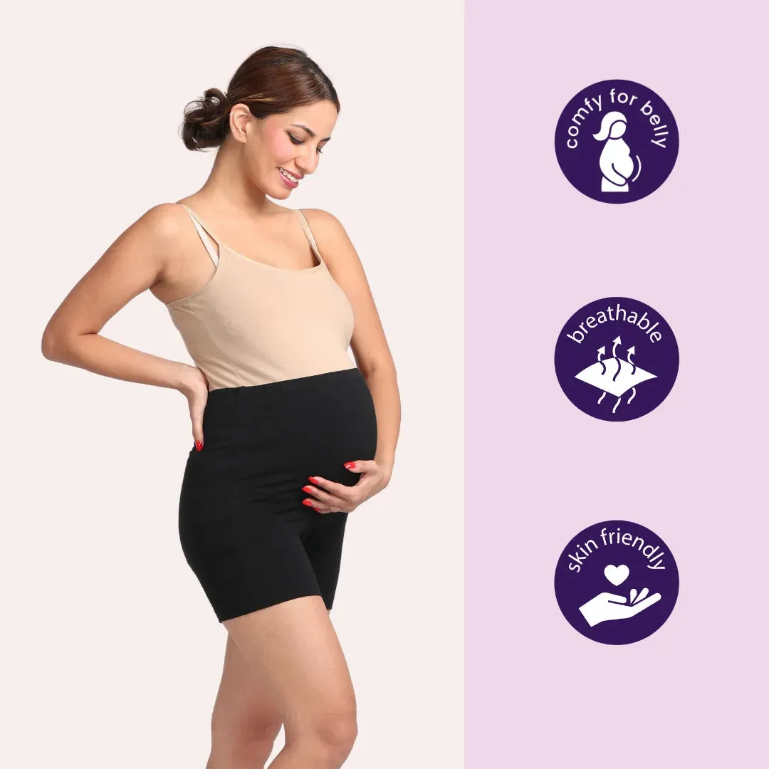 Pregnancy Undershorts | Perfect Length | Skin Friendly | 2-Pack