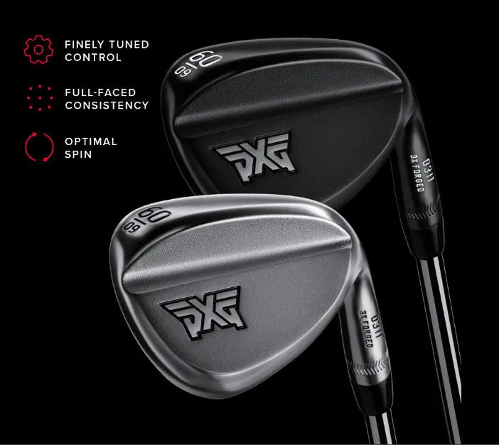 PXG 0311 3X FORGED WEDGE (SATIN CHROME)