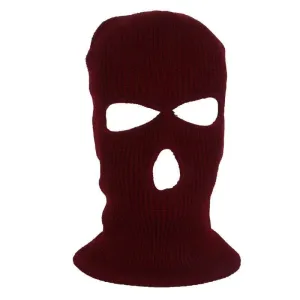 "HOODED" Cagoule 3 trous Rouge Bordeaux Streetwear - URB1™