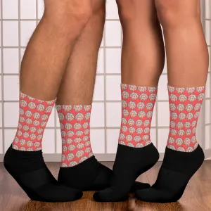 Red Einstein Socks