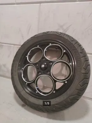 Rim Set Maru's Factory Black "Second Hand" |  Vespa GTS/GTS Super/GTV/GT 60/GT/GT L 125-300cc