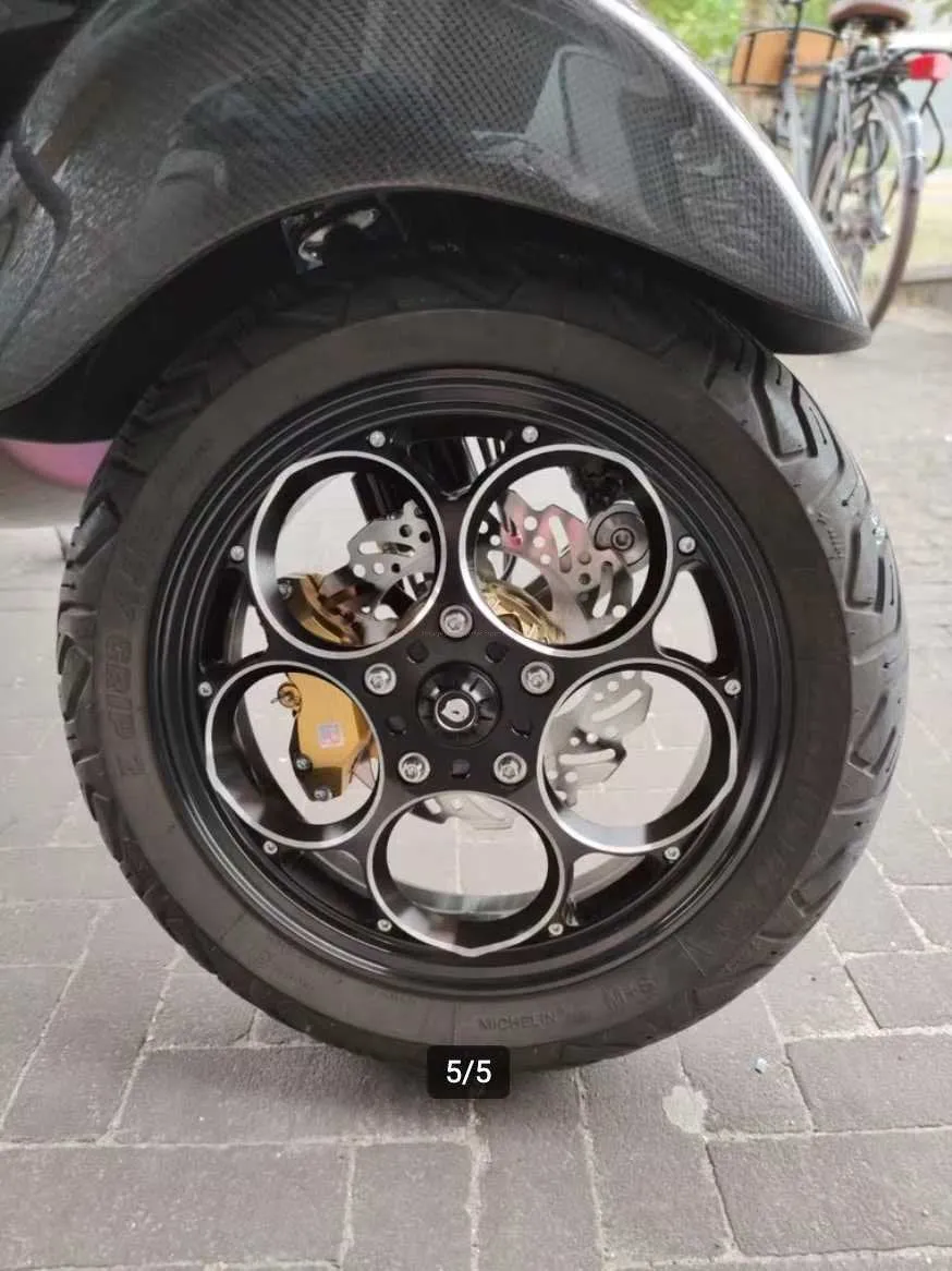 Rim Set Maru's Factory Black "Second Hand" |  Vespa GTS/GTS Super/GTV/GT 60/GT/GT L 125-300cc