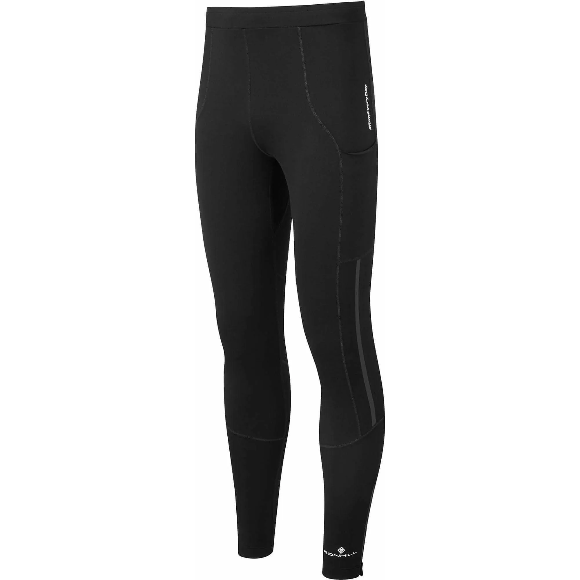 Ronhill Tech Revive Stretch Mens Long Running Tights - Black