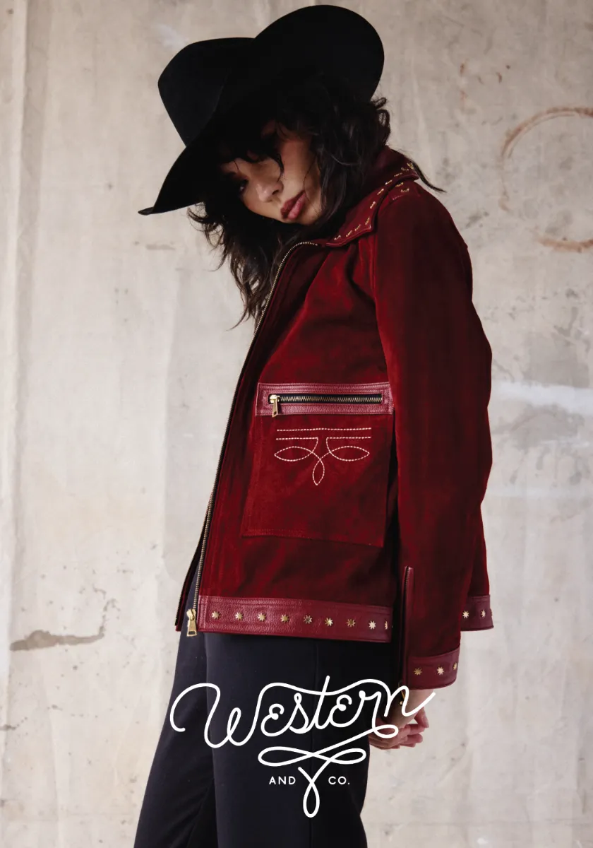 Ruby Red Rider Jacket