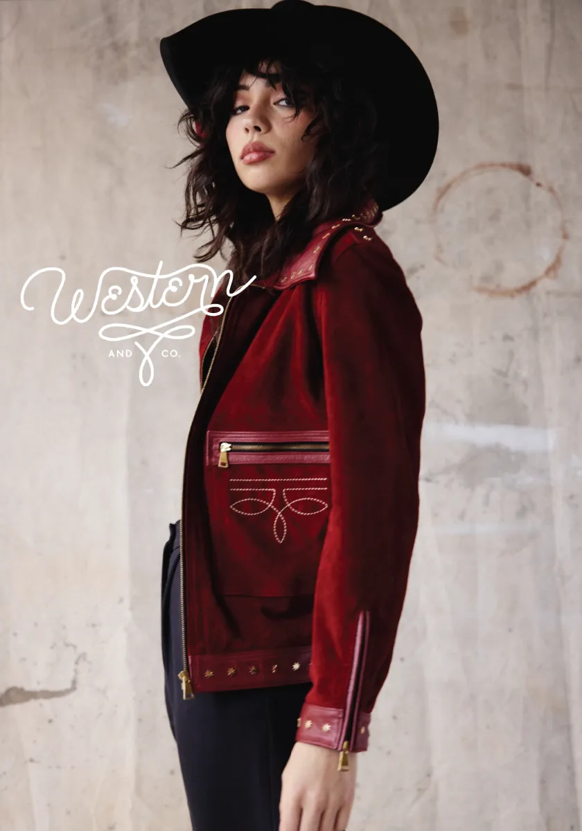 Ruby Red Rider Jacket