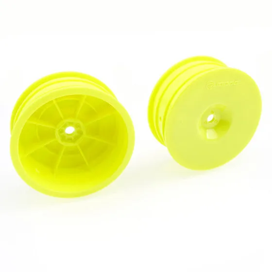RUDDOG B7 | XB2 | LD3 - 2wd Front Wheels 2.2" (Yellow | 4pcs)