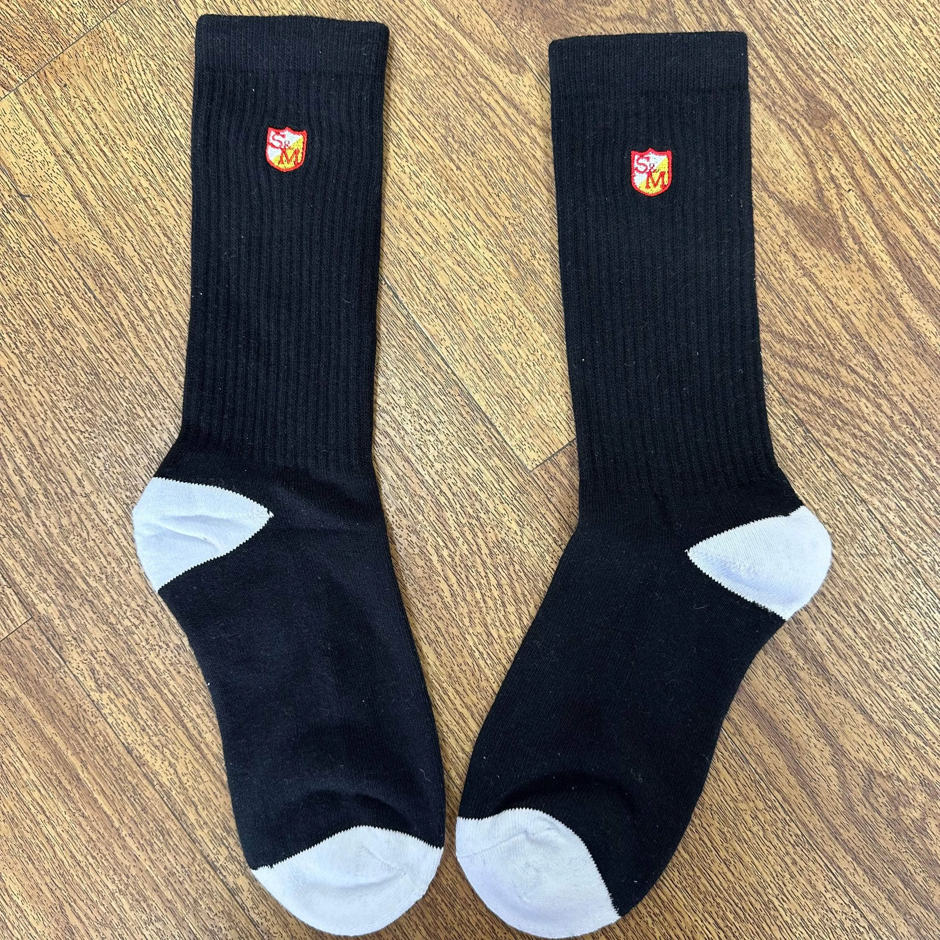 S&M Bikes Block Socks Black