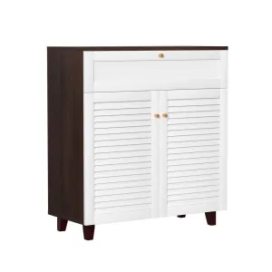 Shoe Rack Cabinet Shoes Storage Drawer 16 Pairs